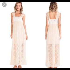 Free People Lace Maxi